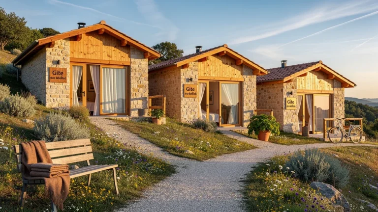 Trois gîtes écolabel du sud Ardèche enchaînés sur cinq jours, ambiance naturelle et paisible
